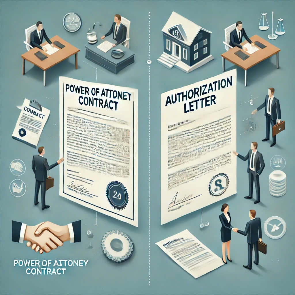 Sự Khác Biệt Giữa Giấy Ủy Quyền Và Hợp Đồng Ủy Quyền: Hiểu Đúng Để Tránh Nhầm Lẫn