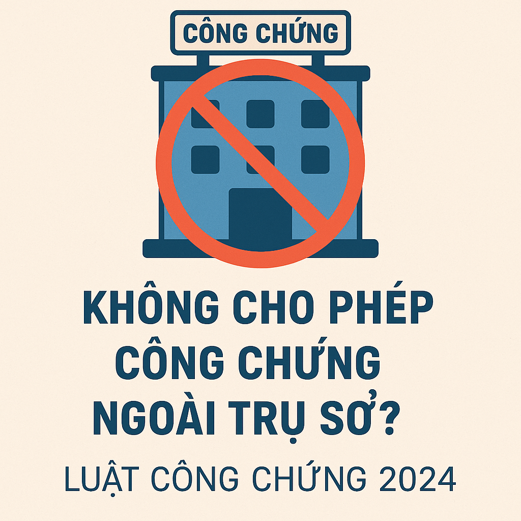 Không cho phép công chứng ngoài trụ sở? Luật Công chứng 2024